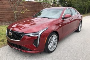 2021 Cadillac CT4 500T front