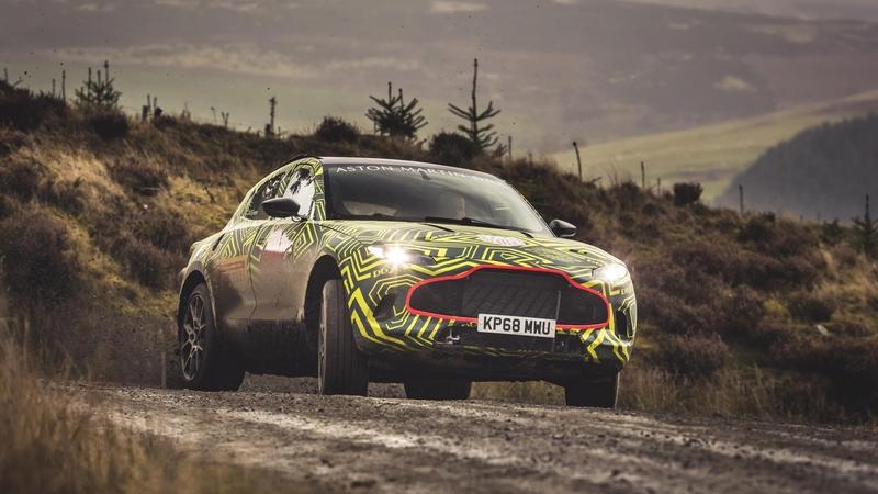 What do we know about the Aston Martin DBX Crossover? Exterior Spyshots - image 804848